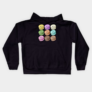 Kawaii macarons Kids Hoodie